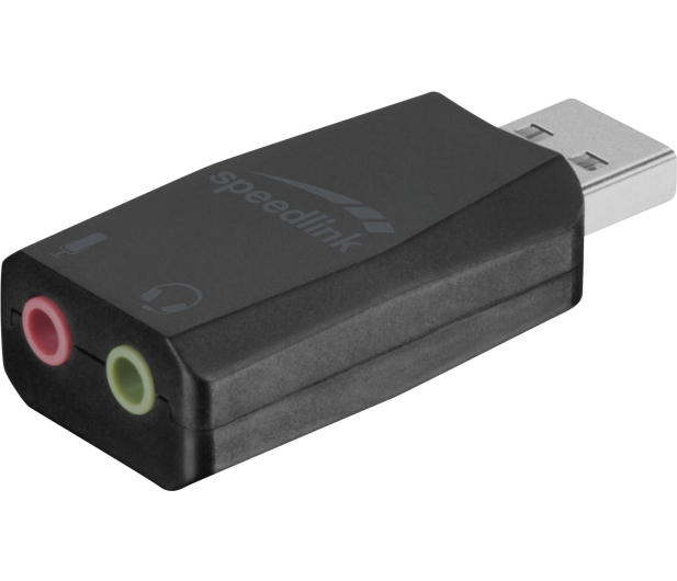 SPEEDLINK VIGO USB Sound Card SL-8850-BK-01 - 1086073 - zdjęcie 2